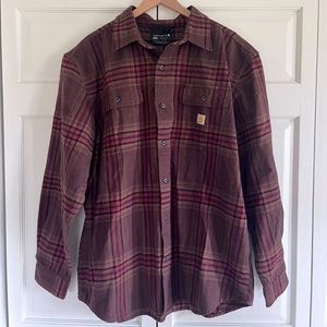 Mens Carhartt Plaid Shirt